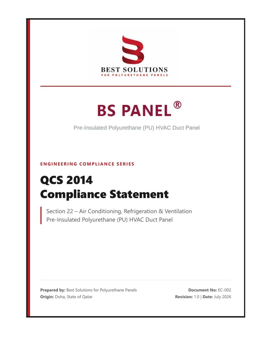 QCS 2014 Compliance Statement cover